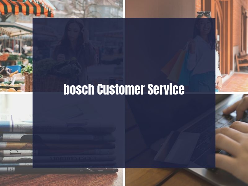 bosch Customer Service